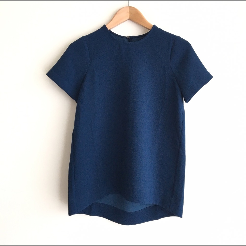 Madewell Tailored Tee in Blue